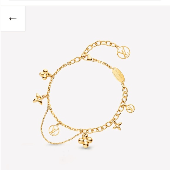 AUTHENTIC LOUIS VUITTON BLOOMING SUPPLE BRACELET - Picture 1 of 6